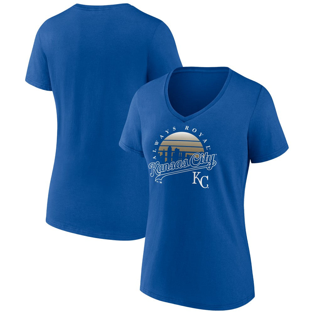 Kansas City Royals Women's One Champion V-Neck T-Shirt - MLB