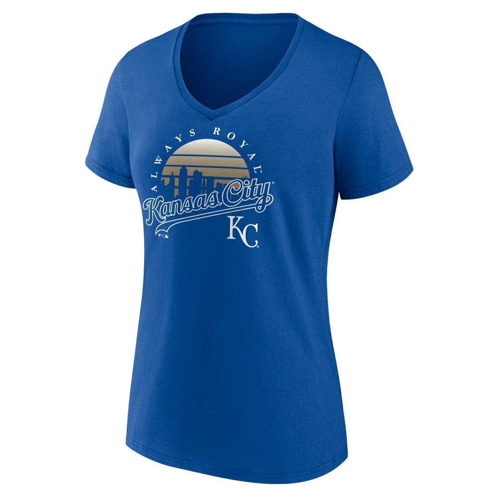 Kansas City Royals Women's One Champion V-Neck T-Shirt - MLB