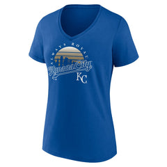 Kansas City Royals Women's One Champion V-Neck T-Shirt - MLB