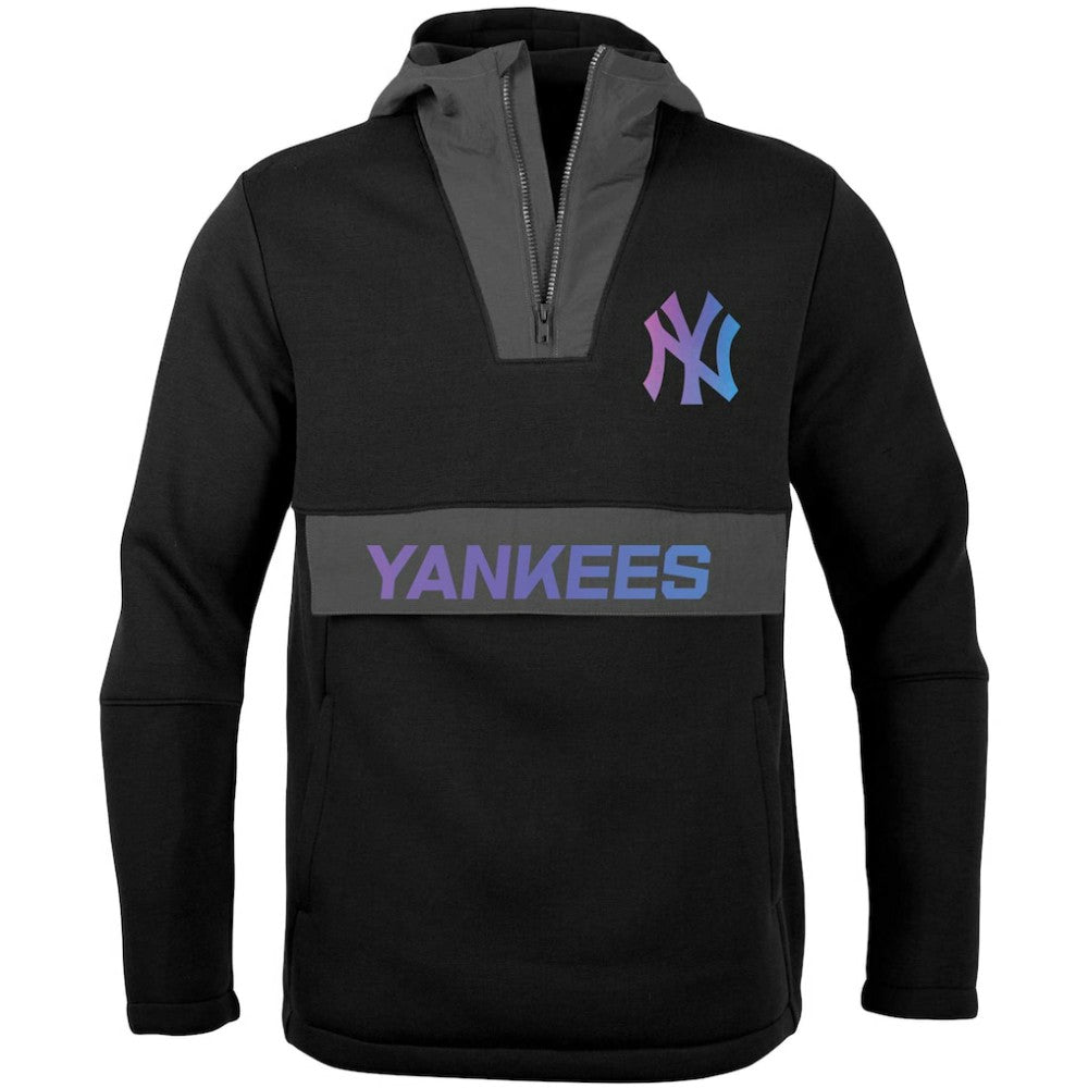 New York Yankees Levelwear Ruckus Quarter-Zip Hoodie - MLB