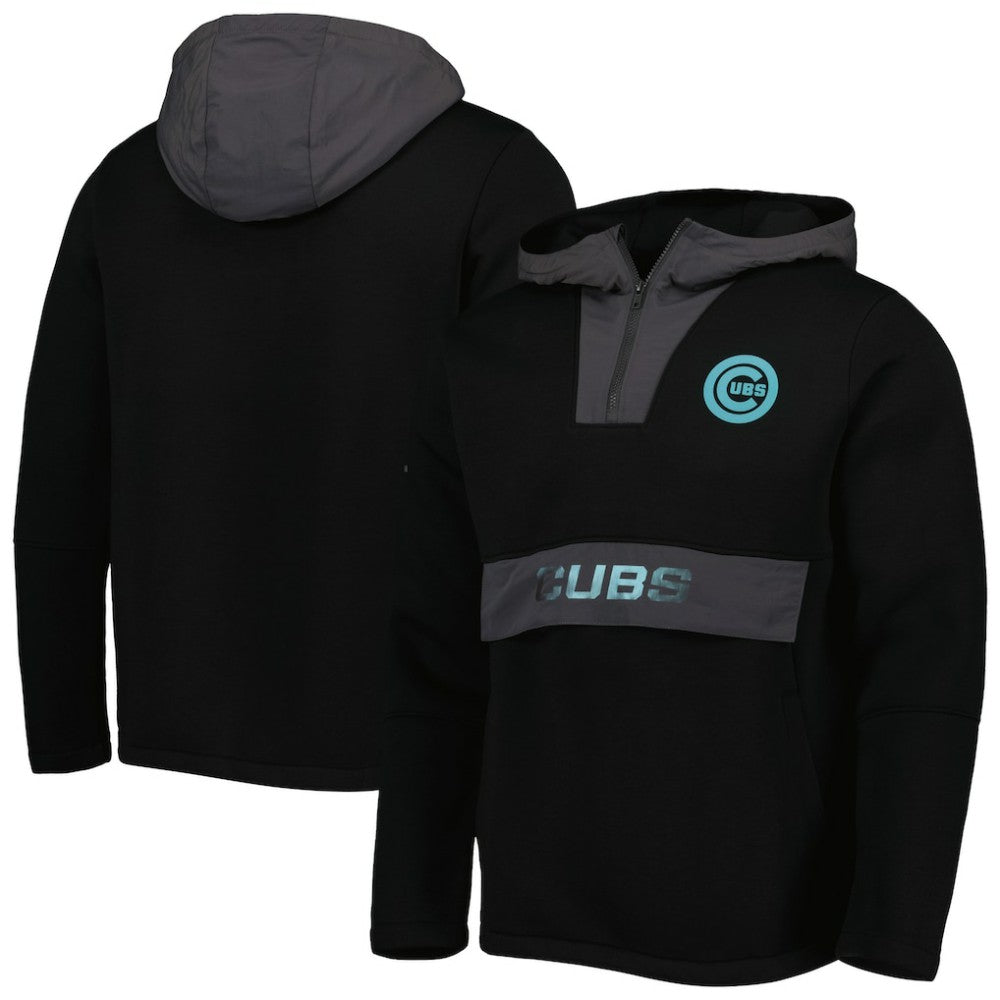 Chicago Cubs Levelwear Ruckus Quarter-Zip Hoodie - MLB