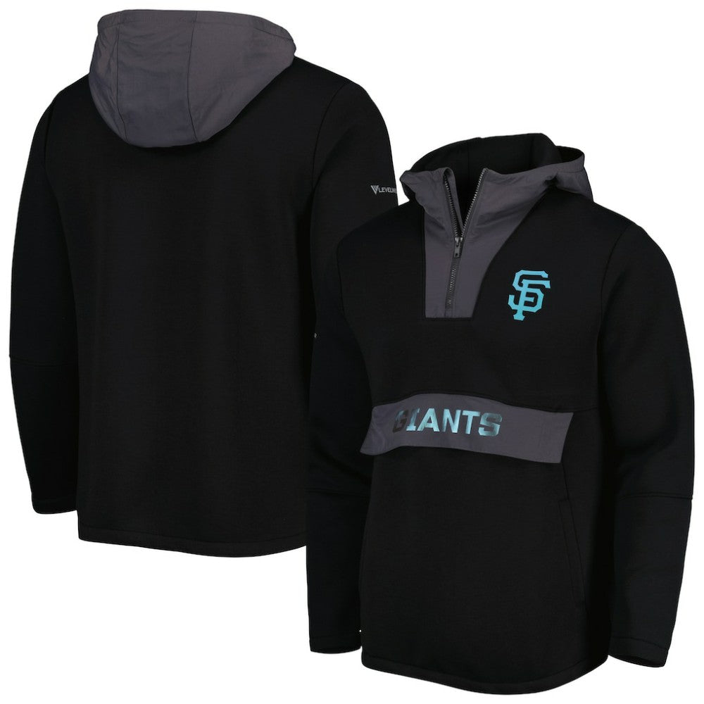 San Francisco Giants Levelwear Ruckus Quarter-Zip Hoodie - MLB