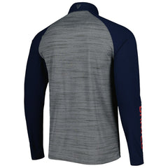 Atlanta Braves Levelwear Vandal Raglan Quarter-Zip Top - MLB