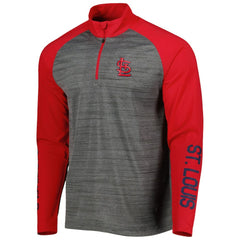 St. Louis Cardinals Levelwear Vandal Raglan Quarter-Zip Top - MLB