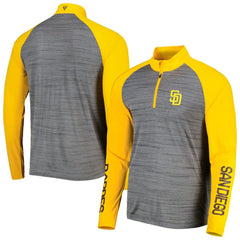 San Diego Padres Levelwear Vandal Raglan Quarter-Zip Top - MLB