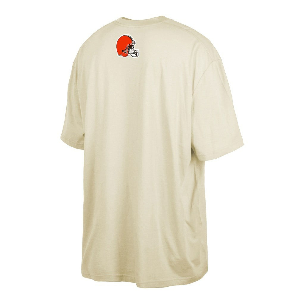 Cleveland Browns New Era 2023 NFL Draft Big & Tall T-Shirt Cream | NFL