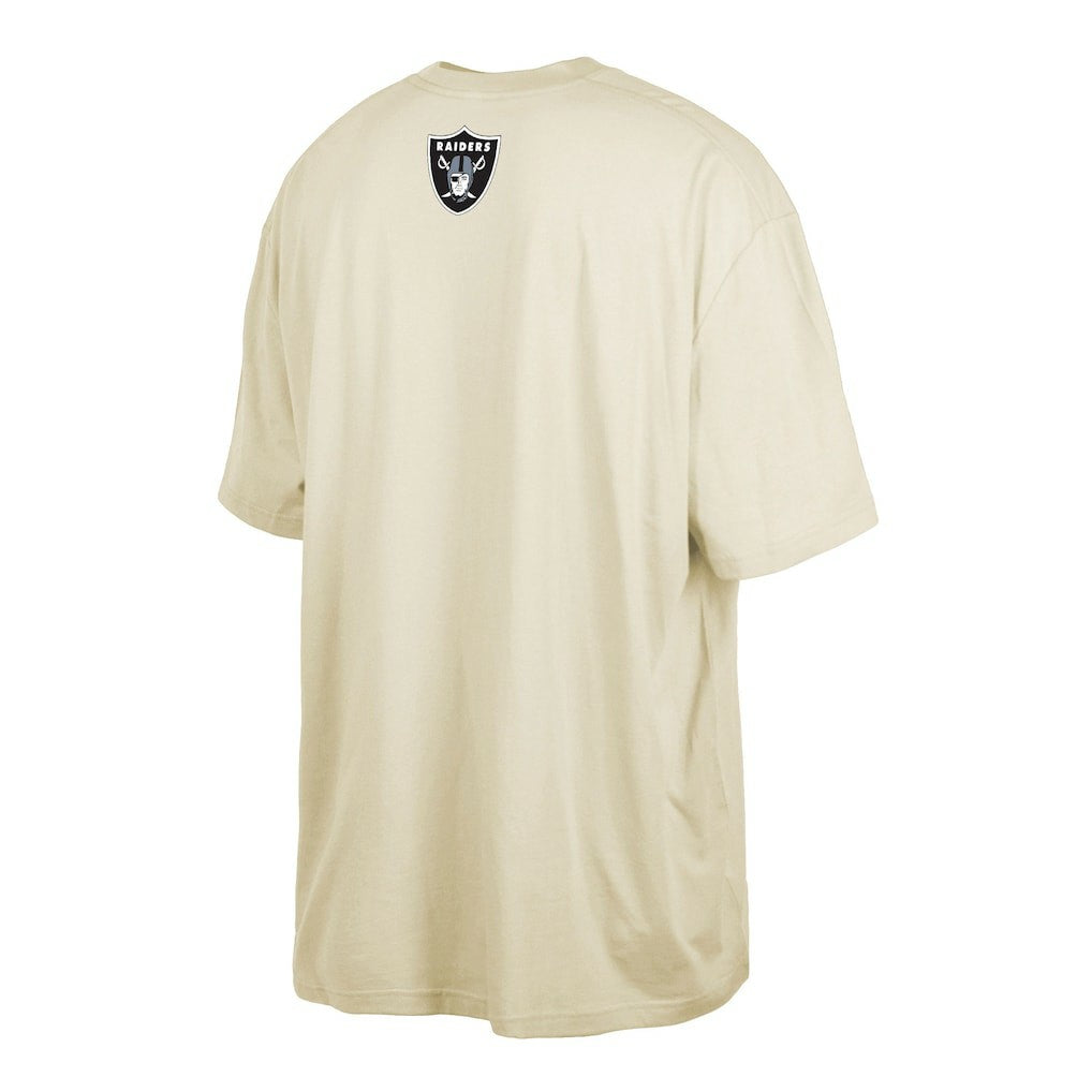 Las Vegas Raiders New Era 2023 NFL Draft Big & Tall T-Shirt Cream | NFL