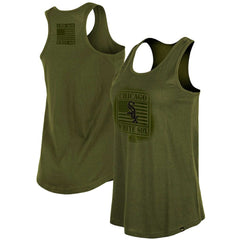 Chicago White Sox New Era Women's 2023 Armed Forces Day Racerback Tank Top - MLB