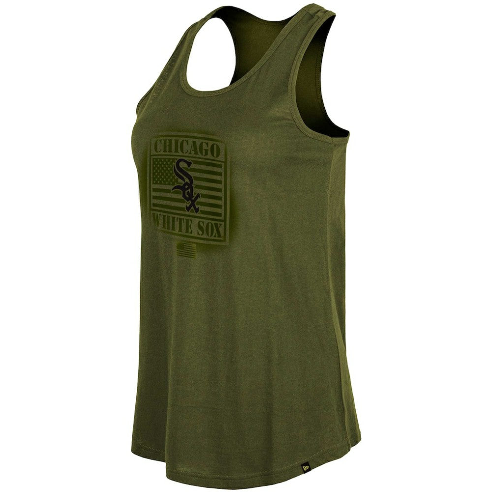 Chicago White Sox New Era Women's 2023 Armed Forces Day Racerback Tank Top - MLB