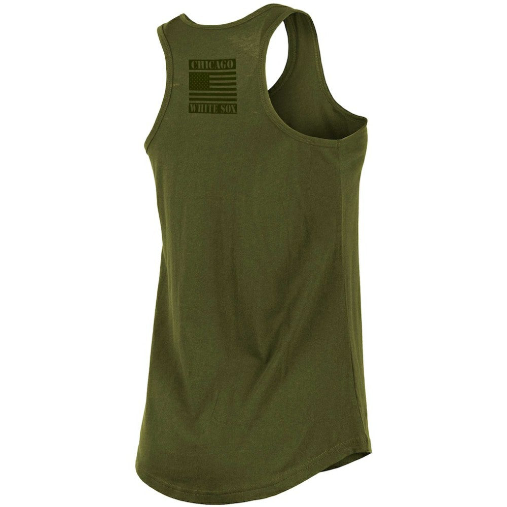 Chicago White Sox New Era Women's 2023 Armed Forces Day Racerback Tank Top - MLB