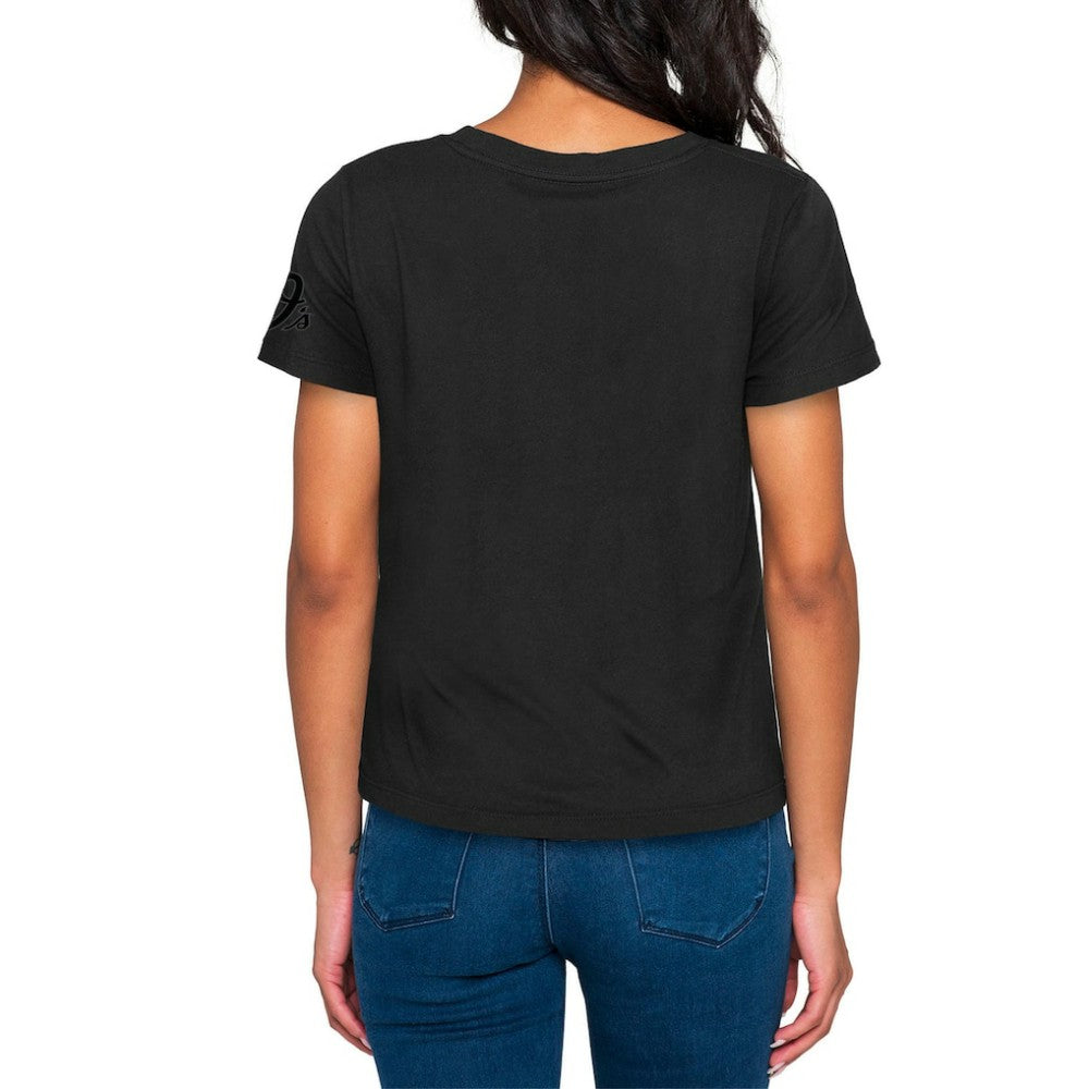 Baltimore Orioles New Era Women's 2023 City Connect Cap Logo T-Shirt - MLB