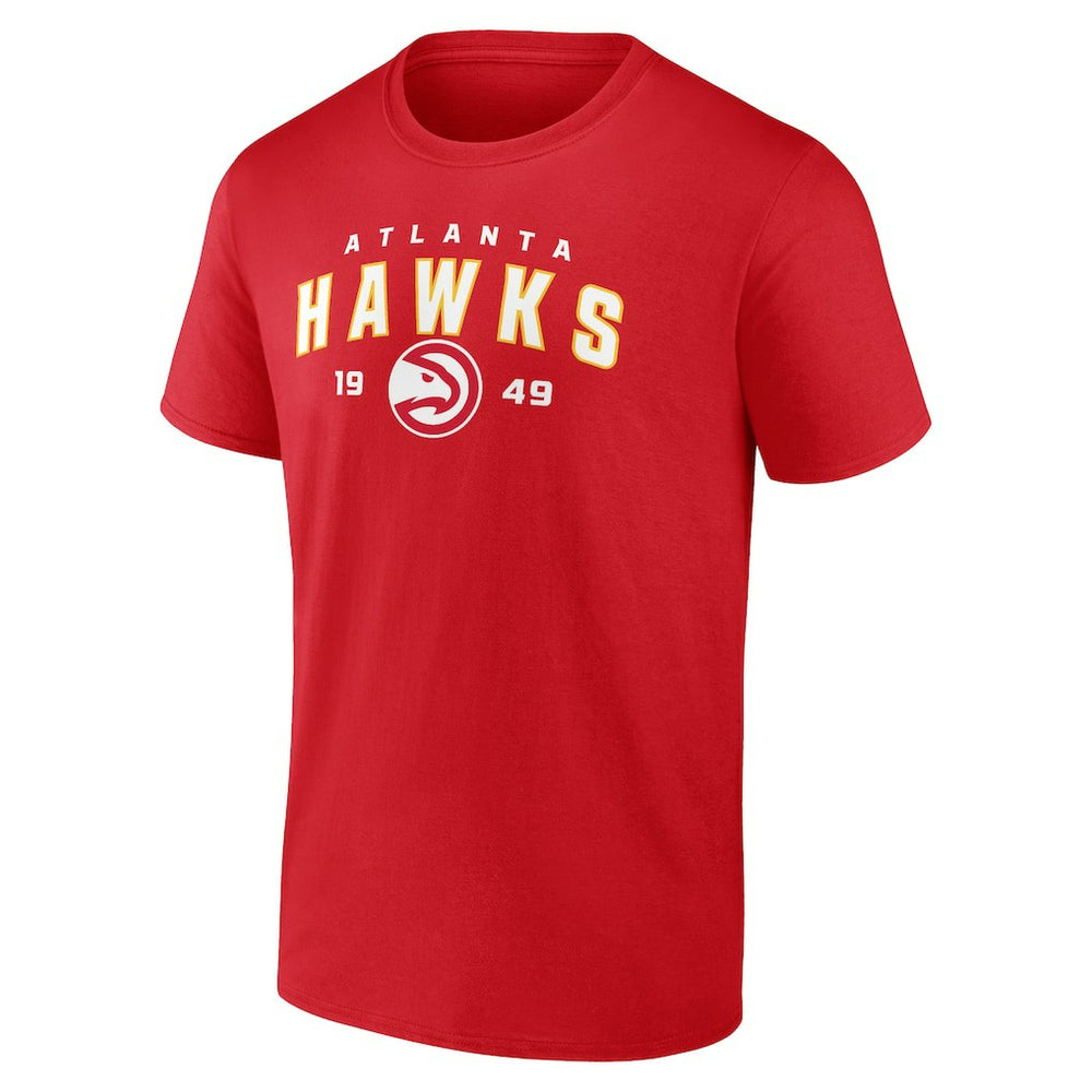 Atlanta Hawks Rebel Logo T-Shirt Red - NBA