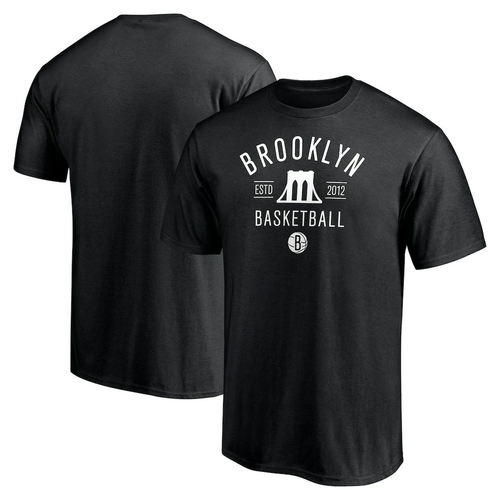 Brooklyn Nets Push Ahead T-Shirt Black - NBA