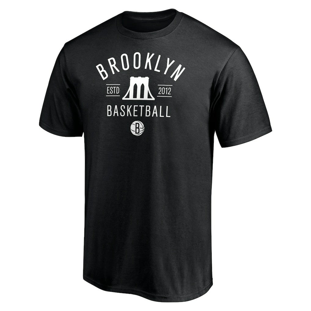 Brooklyn Nets Push Ahead T-Shirt Black - NBA