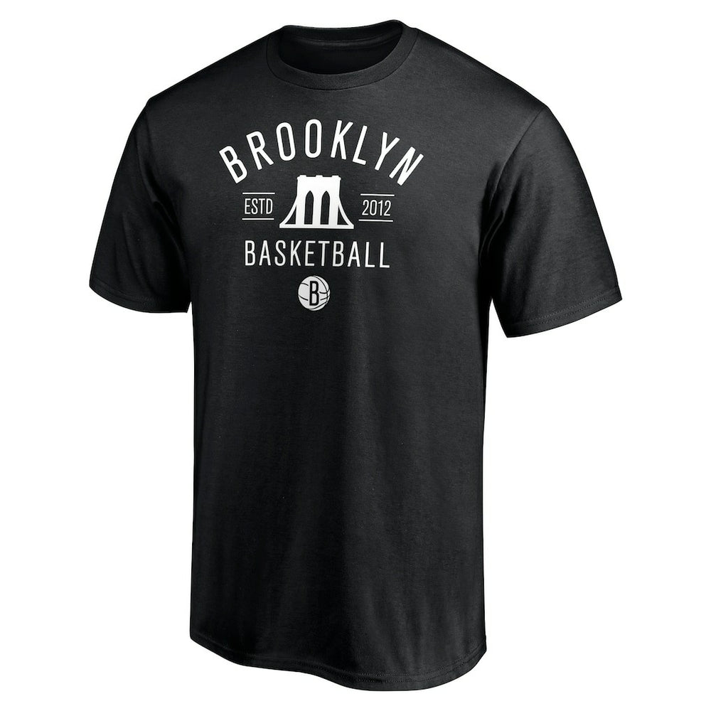 Brooklyn Nets Push Ahead T-Shirt Black - NBA
