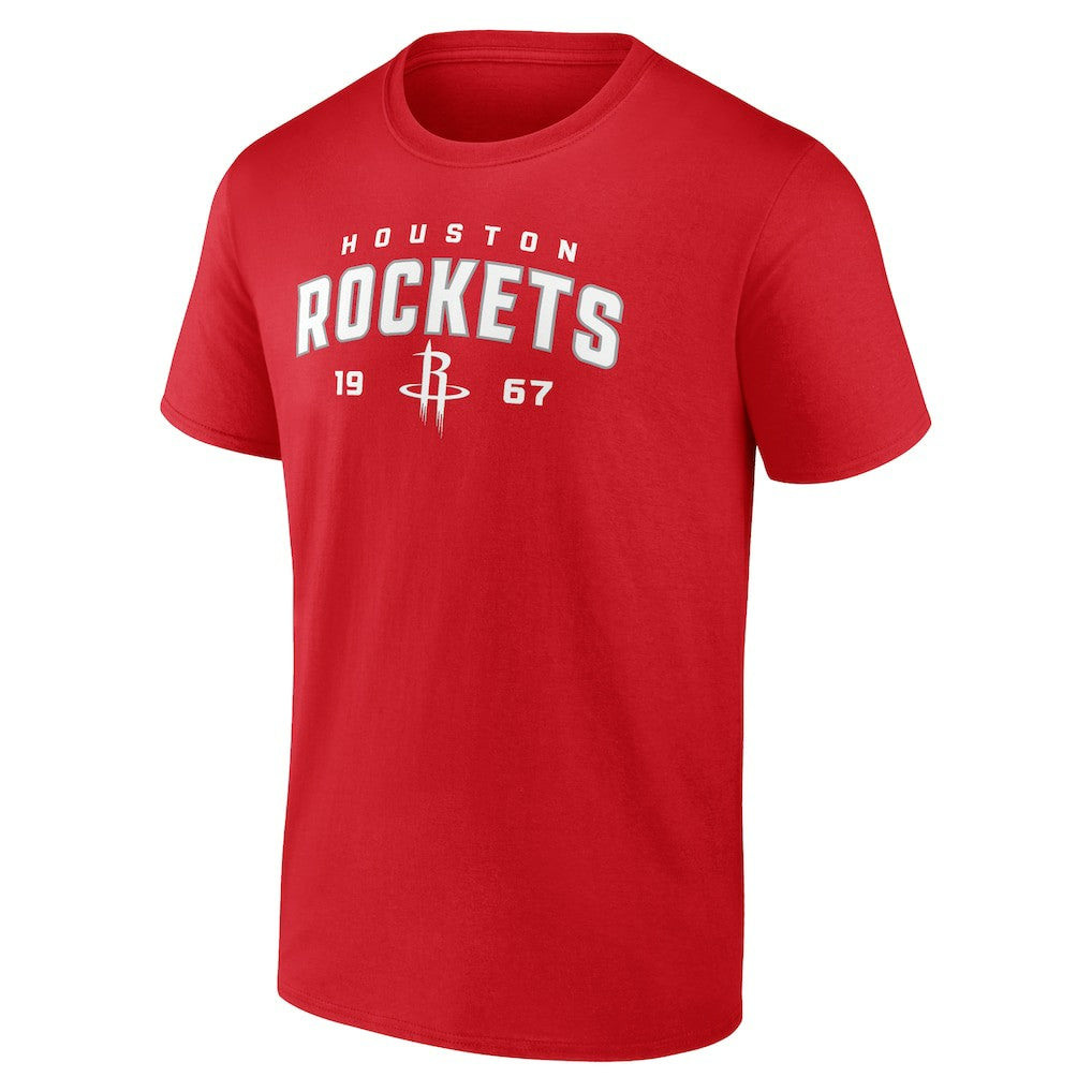 Houston Rockets Rebel Logo T-Shirt Red - NBA