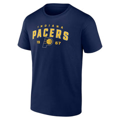 Indiana Pacers Rebel Logo T-Shirt Navy - NBA