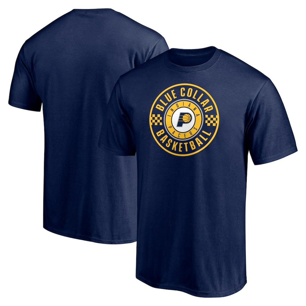 Indiana Pacers Push Ahead T-Shirt Navy - NBA