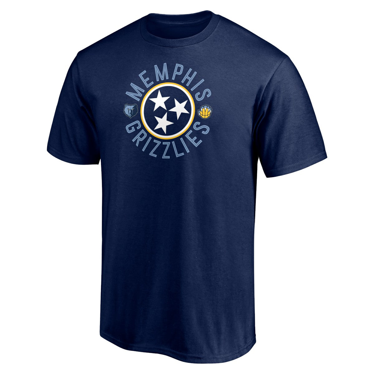 Memphis Grizzlies Push Ahead T-Shirt Navy - NBA