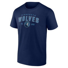 Minnesota Timberwolves Rebel Logo T-Shirt Navy - NBA
