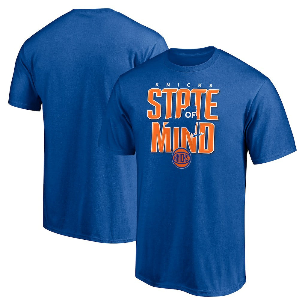 New York Knicks Push Ahead T-Shirt Blue - NBA