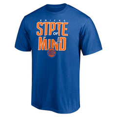 New York Knicks Push Ahead T-Shirt Blue - NBA