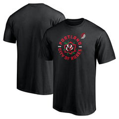Portland Trail Blazers Push Ahead T-Shirt Black - NBA