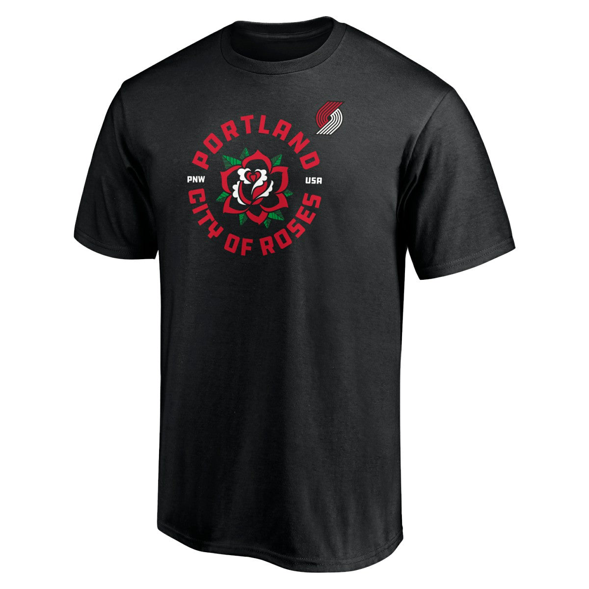Portland Trail Blazers Push Ahead T-Shirt Black - NBA