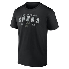 San Antonio Spurs Rebel Logo T-Shirt Black - NBA