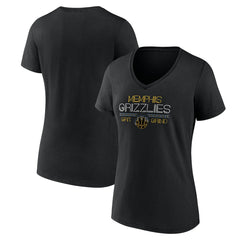 Memphis Grizzlies Women's Core Hometown Launch V-Neck T-Shirt Black - NBA