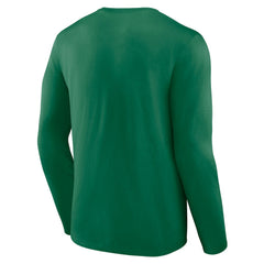 Boston Celtics Let's Go Long Sleeve T-Shirt Green - NBA