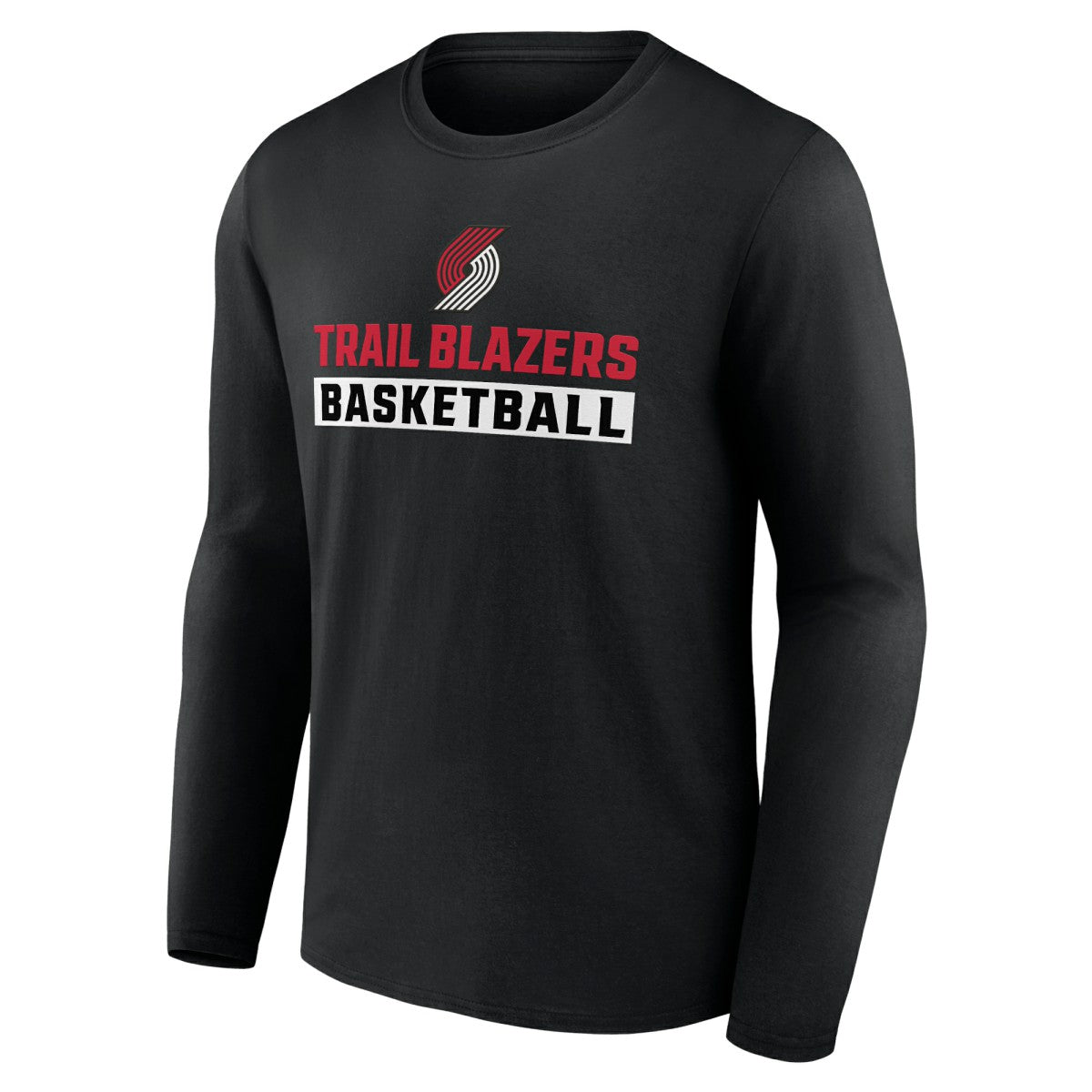 Portland Trail Blazers Let's Go Long Sleeve T-Shirt Black - NBA