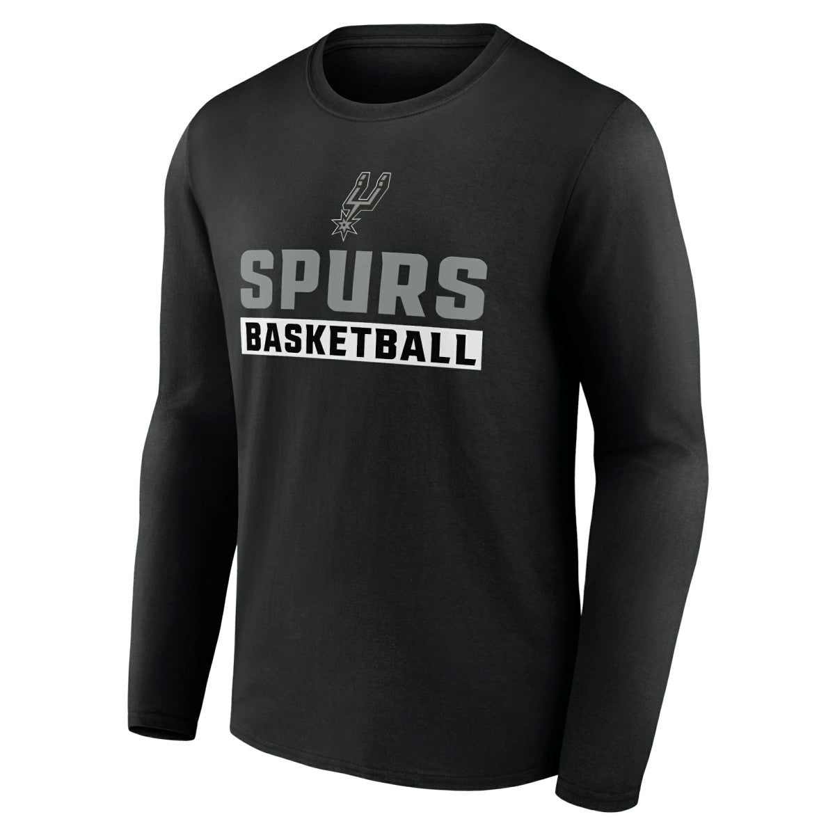 San Antonio Spurs Let's Go Long Sleeve T-Shirt Black - NBA