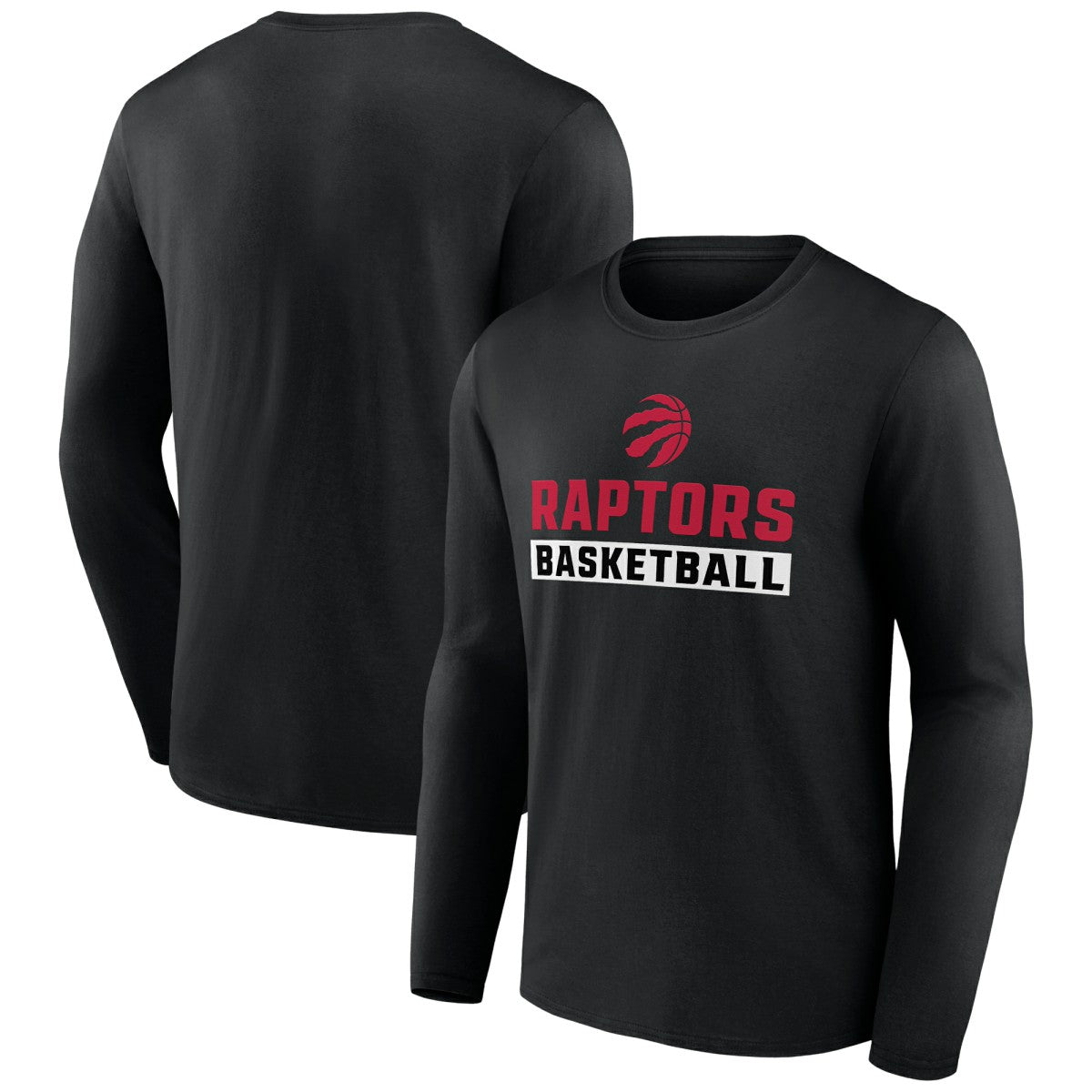 Toronto Raptors Let's Go Long Sleeve T-Shirt Black - NBA