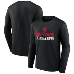 Toronto Raptors Let's Go Long Sleeve T-Shirt Black - NBA