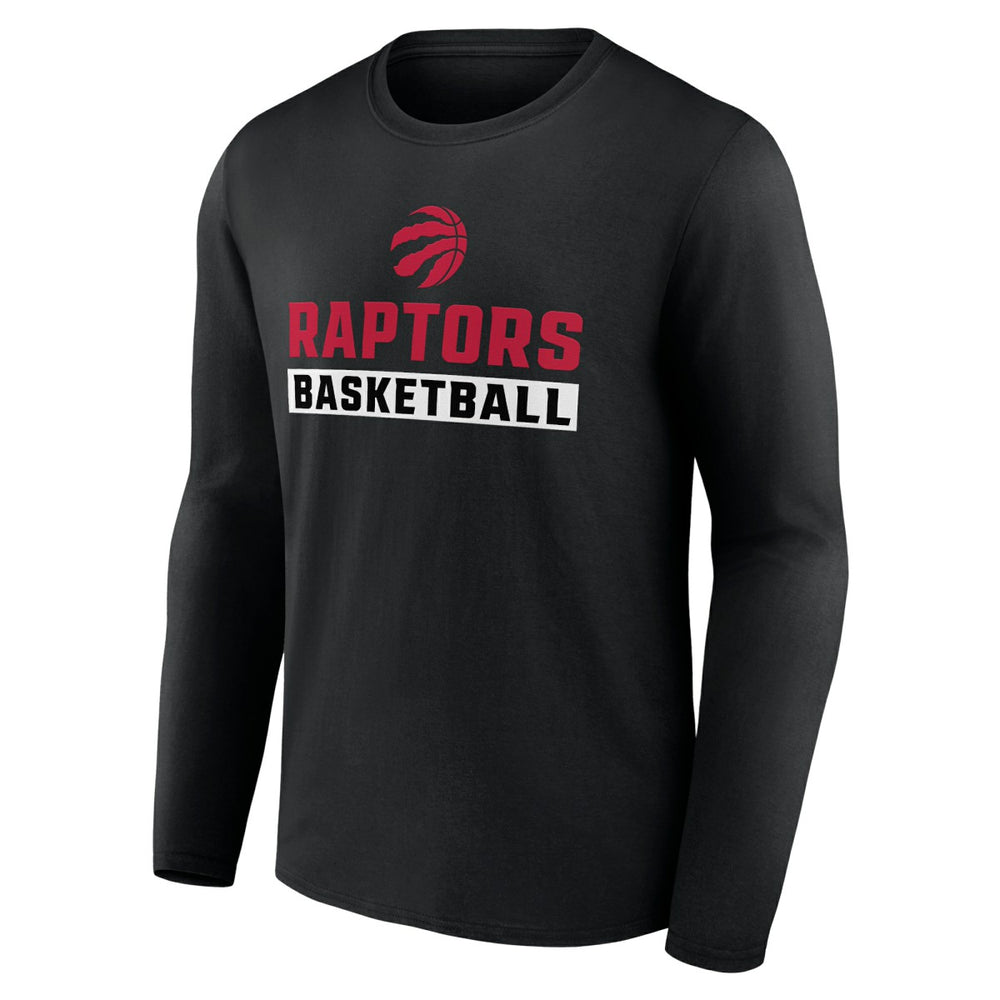 Toronto Raptors Let's Go Long Sleeve T-Shirt Black - NBA