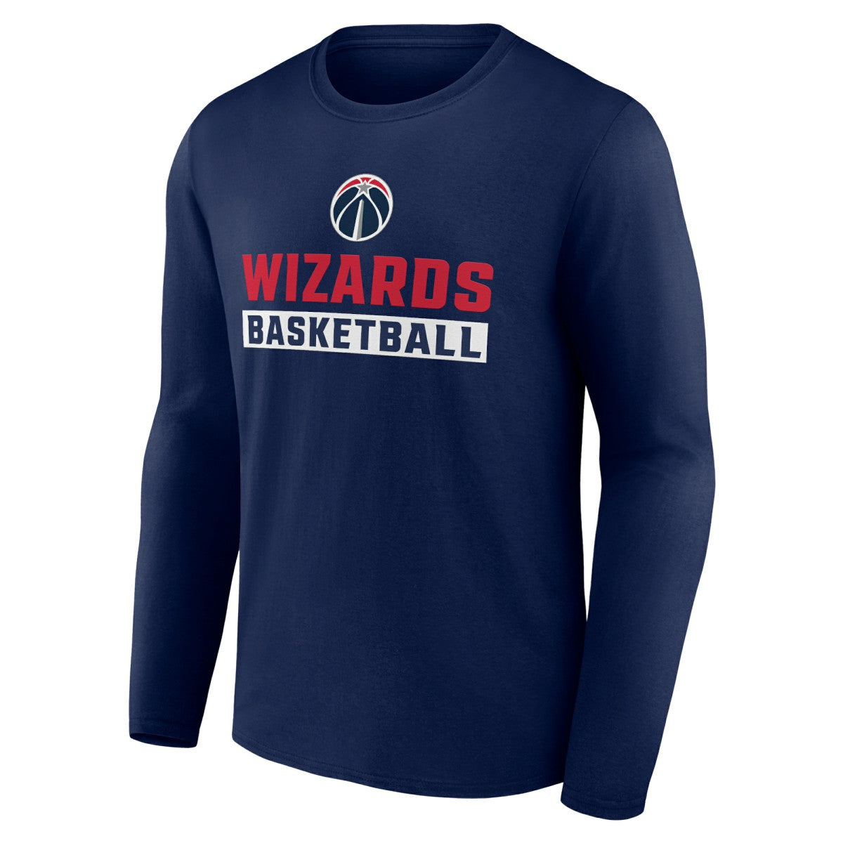 Washington Wizards Let's Go Long Sleeve T-Shirt Navy - NBA