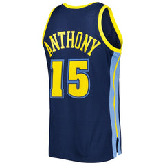 Carmelo Anthony Denver Nuggets Hardwood Classics Swingman Jersey Navy - NBA