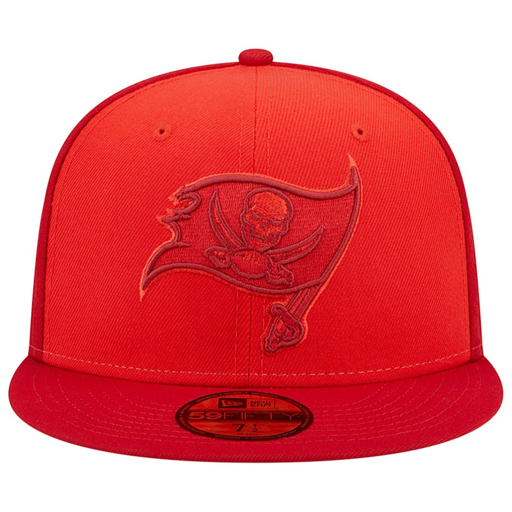 Tampa Bay Buccaneers New Era Tri-Tone 59FIFTY Fitted Hat Red | NFL