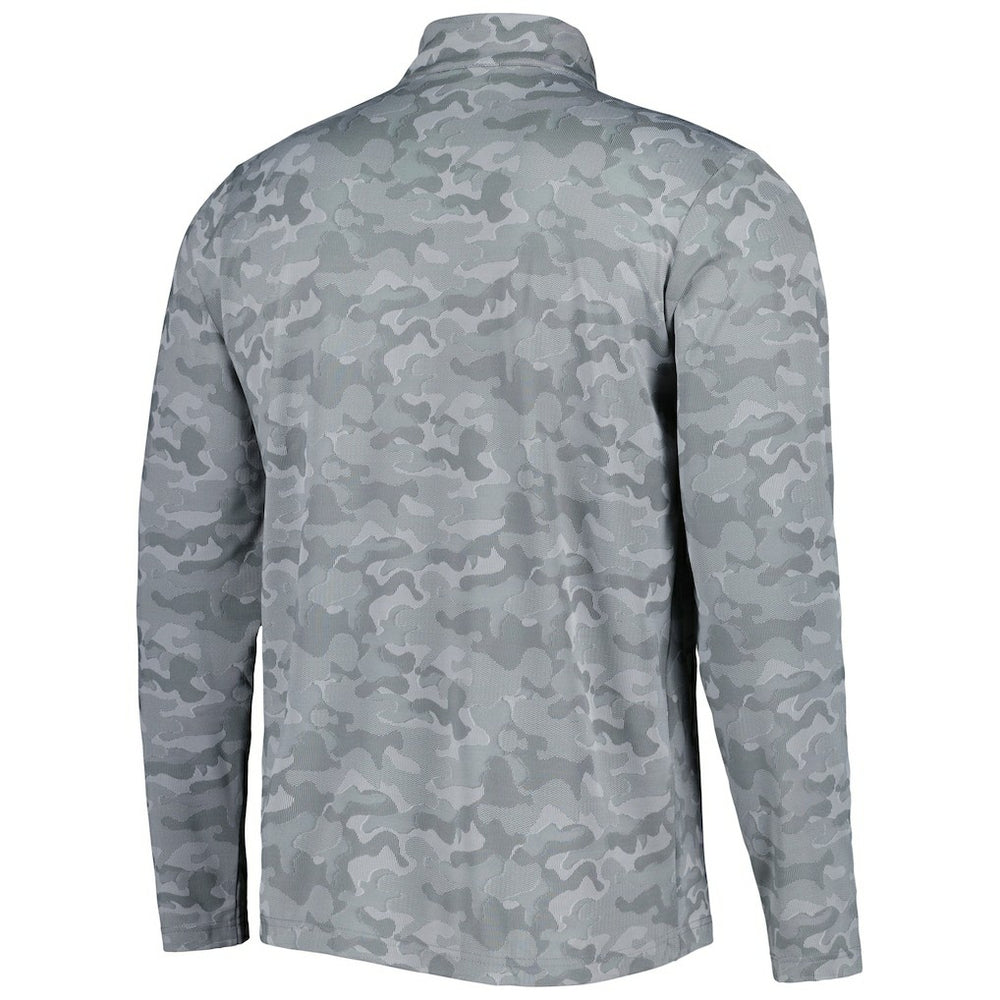Dallas Cowboys Antigua Brigade Throwback Quarter-Zip Top Gray | NFL