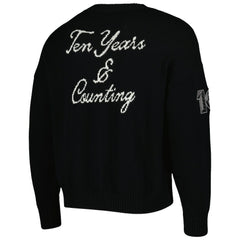 Brooklyn Nets AUTHMADE 10th Anniversary Pullover Sweater Black - NBA