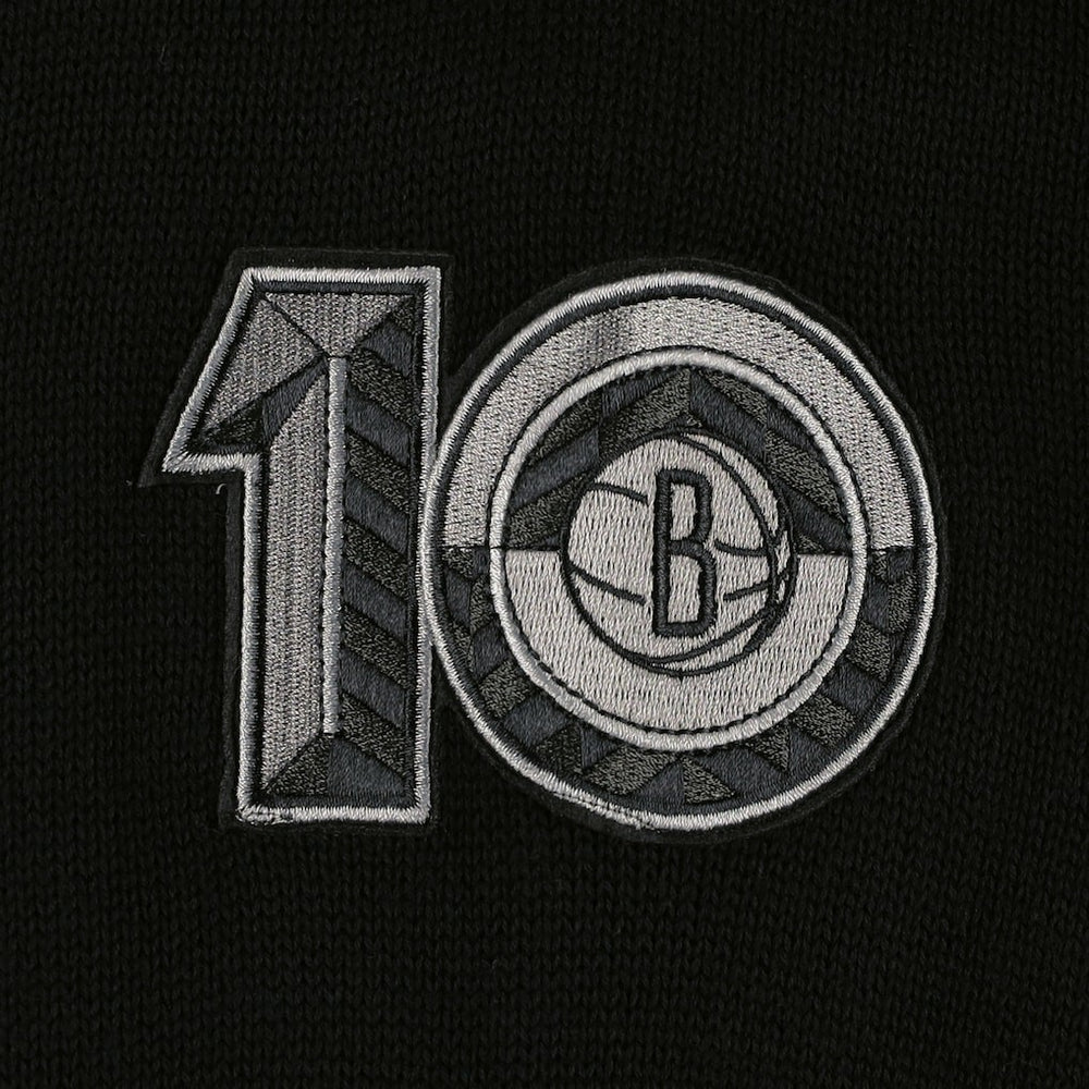 Brooklyn Nets AUTHMADE 10th Anniversary Pullover Sweater Black - NBA