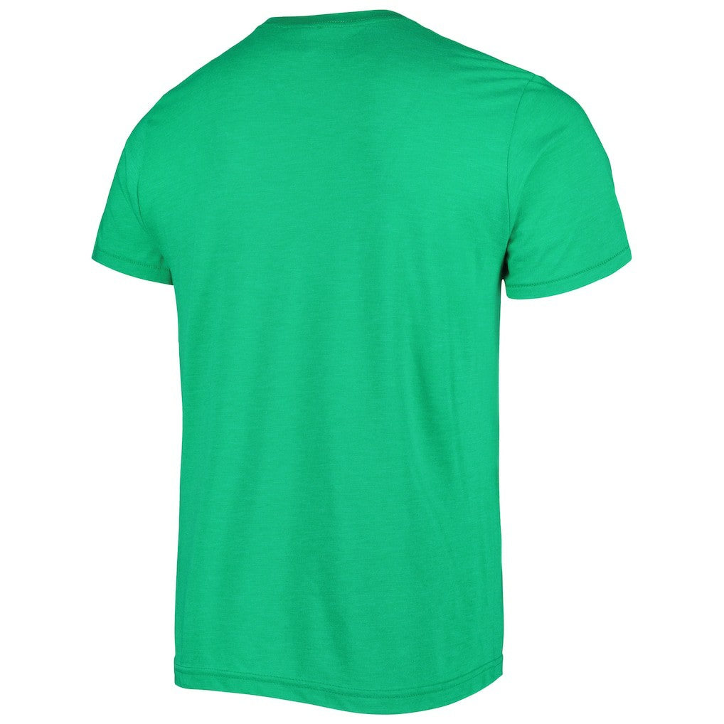 Joe Namath New York Jets Homage Unisex Unisex Caricature Retired Player Tri-Blend T-Shirt Heather Green | NFL