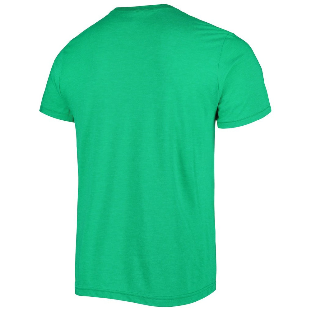 Joe Namath New York Jets Homage Unisex Unisex Caricature Retired Player Tri-Blend T-Shirt Heather Green | NFL