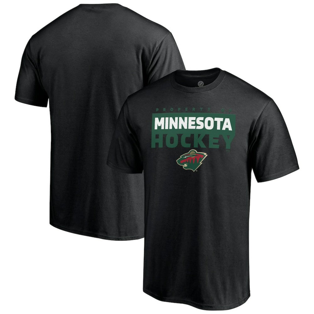 Minnesota Wild Gain Ground T-Shirt - Black - NHL
