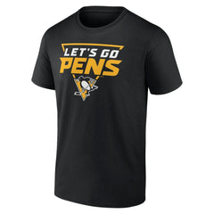 Pittsburgh Penguins Ice Cluster T-Shirt - Black - NHL