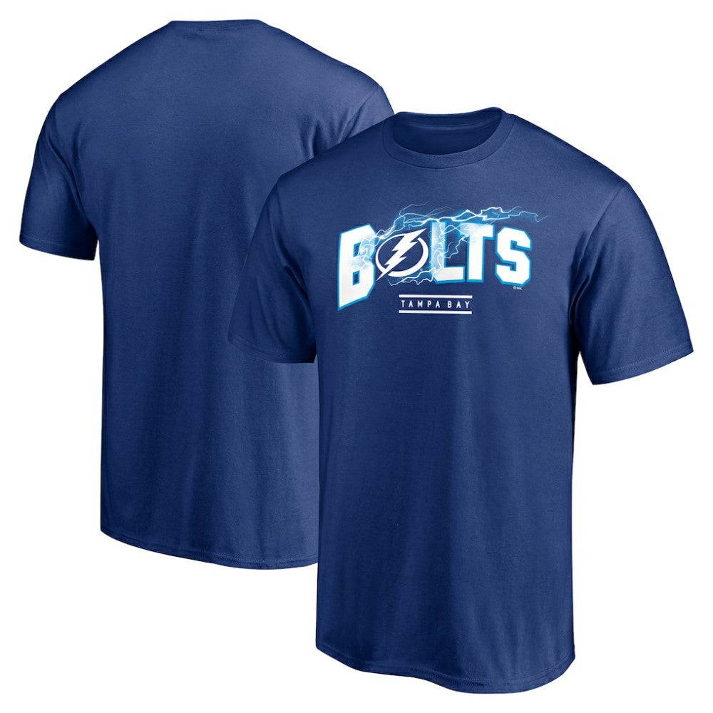 Tampa Bay Lightning Hometown Collection Push Ahead T-Shirt - Blue - NHL