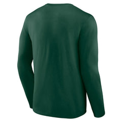 Minnesota Wild Team Covert Long Sleeve T-Shirt - Green - NHL