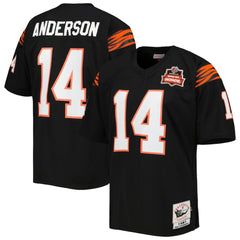 Ken Anderson Cincinnati Bengals 1981 Authentic Throwback Retired Player Jersey Black | Mitchell & Ness
