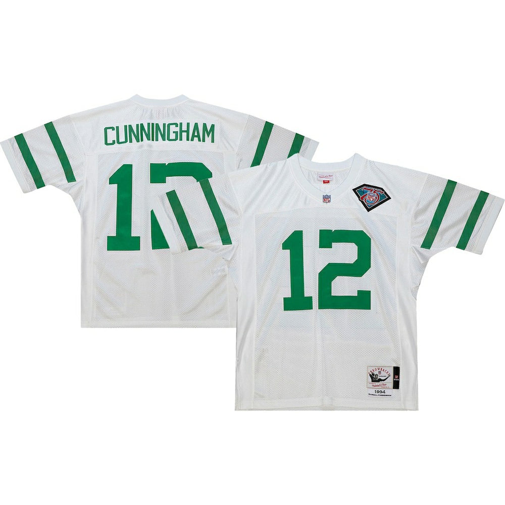 Randall Cunningham Philadelphia Eagles 1994 Authentic Throwback Retired Player Jersey White | Mitchell & Ness